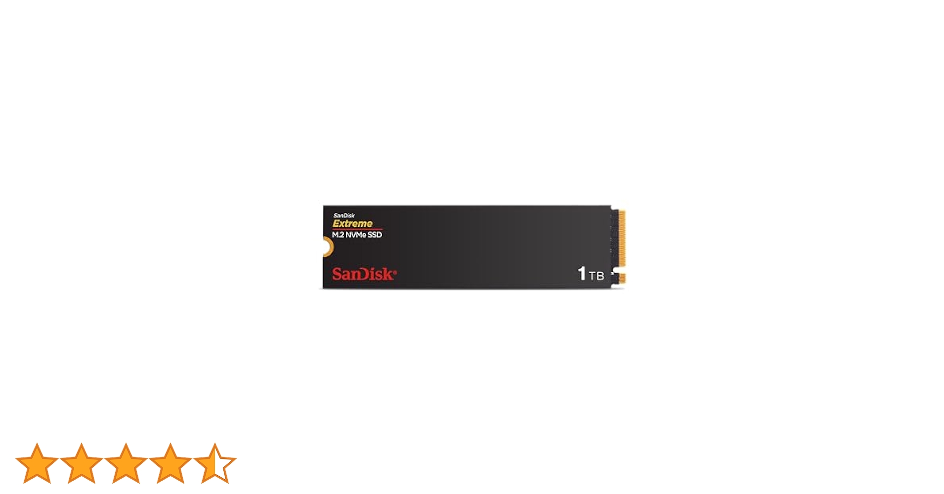 SanDisk 1TB Extreme M.2 NVMe SSD - PCIe Gen 4.0, Up to 5,150